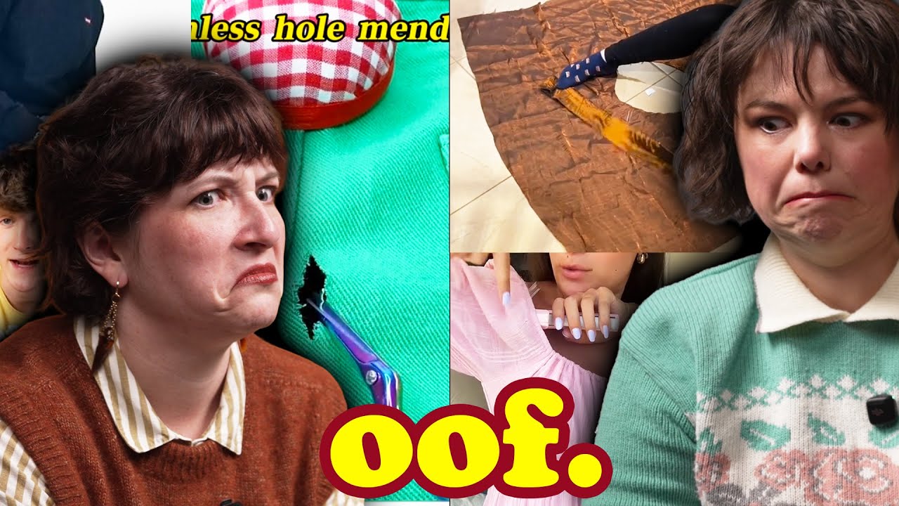 Suffering Through BAD Sewing Tiktoks with 