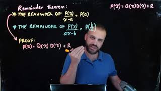 Remainder Theorem: Worked Examples, why it's useful and Proof