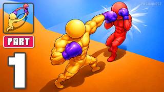 Curvy Punch 3D - Gameplay Walkthrough Part 1 - Bend Paths Break Foes (iOS, Android) screenshot 5