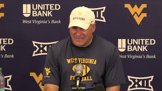 WVU Football Rich Rodriguez Press Conference 8/21/26