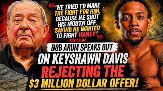 Bob Arum Speaks His Silence: We Tried To Make This Fight For Keyshawn Because He Shot His Mouth Off!
