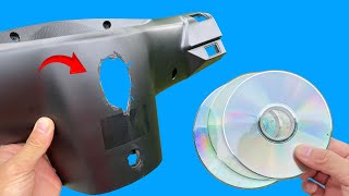😱 Just use VCD to create a glue that is almost as strong as carbon. Easy plastic welding repair