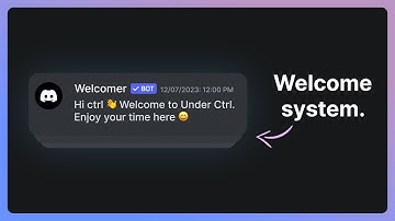 Make a Discord.js Welcome System (Multi-Guilded) 🚀
