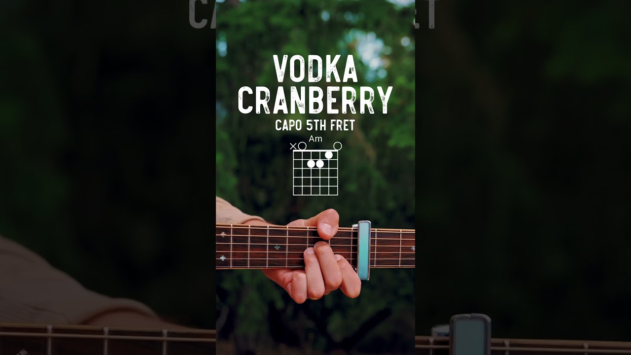 Vodka Cranberry Conan Gray Guitar Tutorial // Vodka Cranberry Guitar Lesson