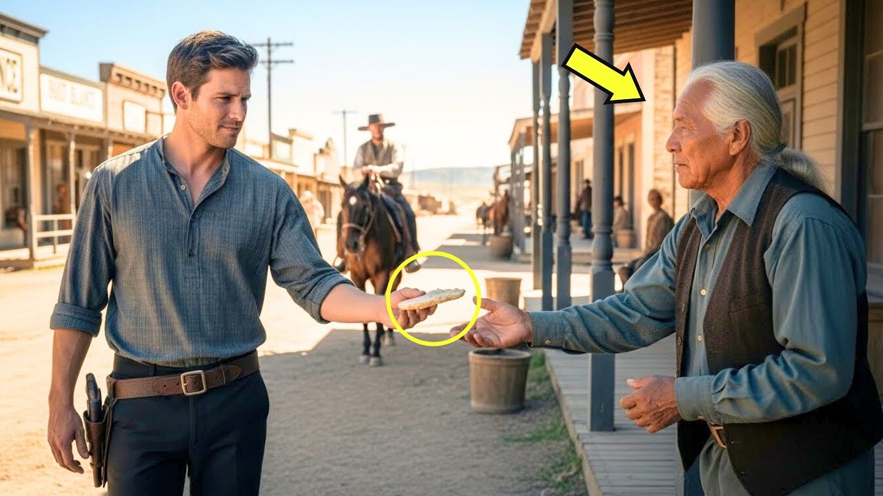 Ο καουμπόη μοιράστηκε το τελευταίο του κομμάτι ψωμί με τον γέροντα Απάτσι — δεν ήξερε ποιος ήταν ο