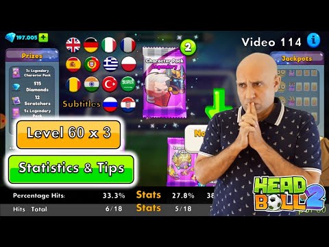 Head Ball 2 Player of the Match STRATEGY | Reaching Level 60 x 3