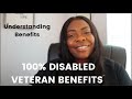 100% VETERANS DISABILITY BENEFITS  |TOTAL & PERMANENT | VBA