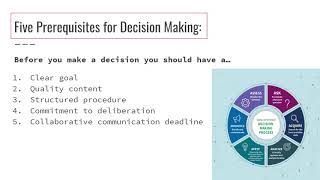 COM-222 final project Problem solving/ Decision Making