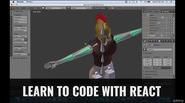 Make a Unity® Platform Game & Low Poly Characters in Blender