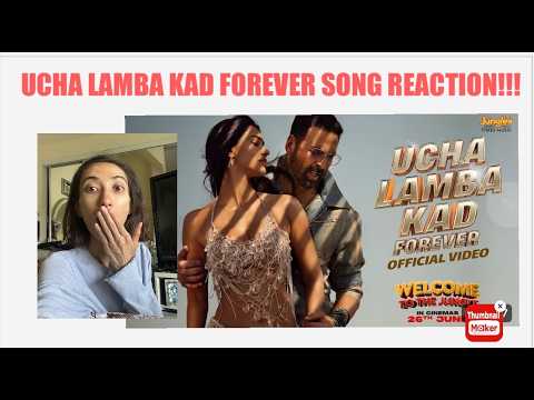 AMERICAN REACTION TO UCHA LAMBA KAD FOREVER SONG! AKSHAY KUMAR | DISHA PATANI