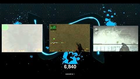 Counter-Strike : Flashed time compared