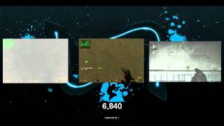 Counter-Strike : Flashed time compared
