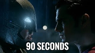 Batman v Superman: Dawn of Justice in 90 Seconds