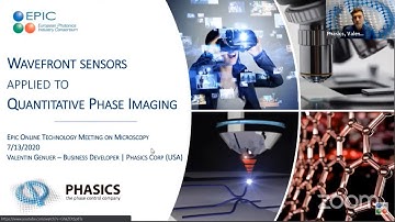 Phasics solutions for Quantitative Phase Imaging