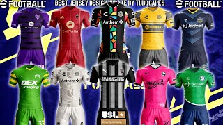 Best North &amp; Central America Kits USL CHAMPIONSHIP eFootball 2025 Mobile🔥