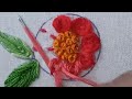 Super Easy And Grand Look Flower Design |Latest Hand Embroidery Stitch |Kadai Design- Tutorial