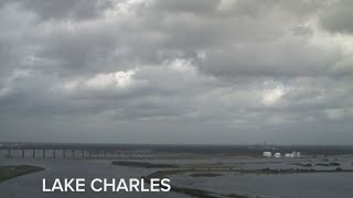 Time-lapse video shows Hurricane Laura bands passing over Southeast Texas