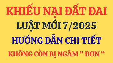 Hướng dẫn chi tiết quy trình khiếu nại đất đai – Không cần luật sư vẫn làm được!