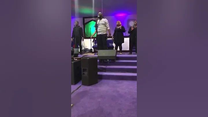 Quentin Jenkins singing Powerful God By J.J. Hairs...