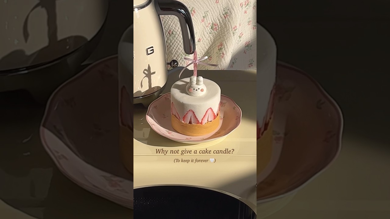 A cake that never expires 🎂 (100% candle!)