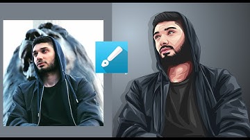 Vector Art ft. KR$NA  ||  How to make Vector Art  ||  Dev Editz