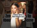 Zendaya Opens Up About Intimate Scene #shorts #zendaya #challengers
