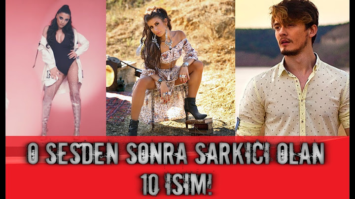 O Ses Turkıyeden Sonra Sarkıcı Olan 10 Isım!