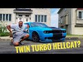 HELLCAT GOING FULL TWIN TURBO TO MAKE HUGE HORSEPOWER : WORLDS FIRST 6 SPEED TURBO KITTY