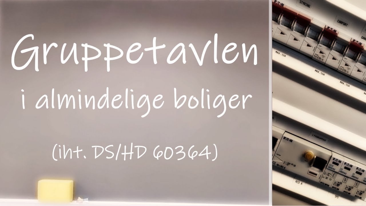 Gruppetavler i boliger.