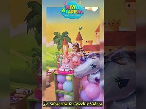 UNICORN PARTY VIBES Naya Larissa Celebrate Anastasia S Magical Birthday