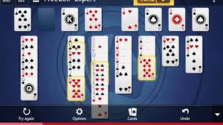 Microsoft Solitaire Collection: FreeCell - Expert - April 14, 2019 screenshot 3