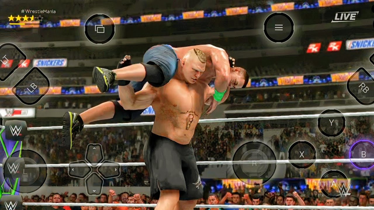 WWE 2K19 on Mobile! 😱 | Epic Match Gameplay (Android/iOS)