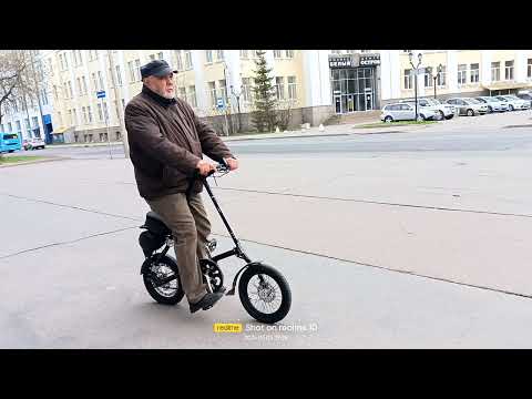 Видео: Внешний электромотор для велосипеда Стрида