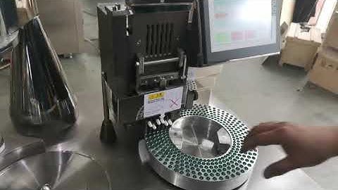 CGN-208 semi auto capsule filling machine