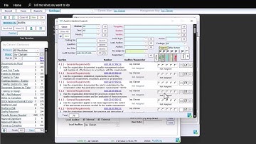 TLM Training Center - Creating Audit Checklists in your QMS Software