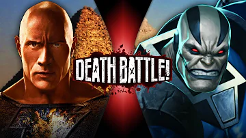 Black Adam VS Apocalypse (DC VS Marvel) | DEATH BATTLE!