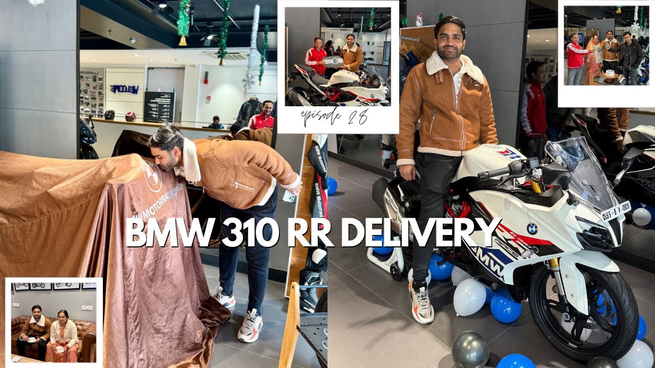BMW G310 RR Bike Delivery | First Sports Bike | BMW Motorrad Delhi ...
