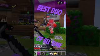 How is this possible? Best duo of all time #minecraft #hive #bedwars