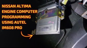 Nissan Altima Engine Computer Programming ✔️ برمجة كمبيوتر المحرك على سيارات نيسان