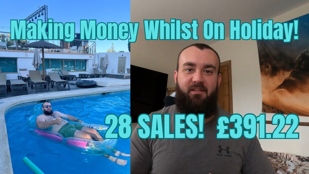 How To Make Money Whilst On Holiday! UK Reseller