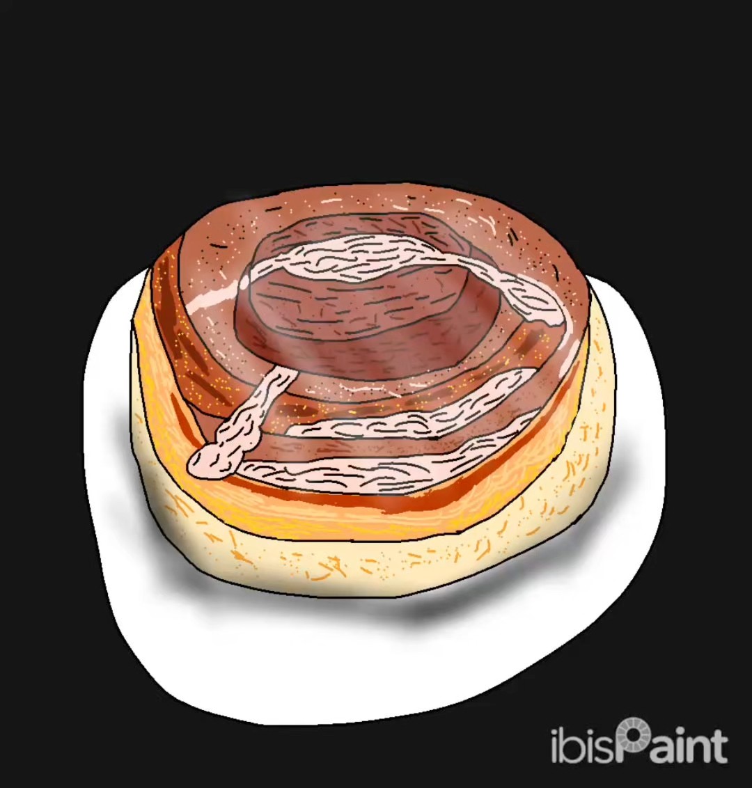 シナモンロール #art #food - YouTube