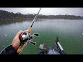 Blizzard Fishing In Hidden Texas Lakes! (Winter Bassin)