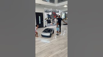 Dad buys his son a cybertruck #shorts