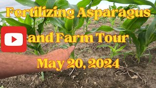 Fertilizing Asparagus And Farm Tour May 20 2024