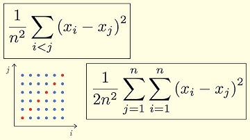 Lesser Known Formula for Sample Variance