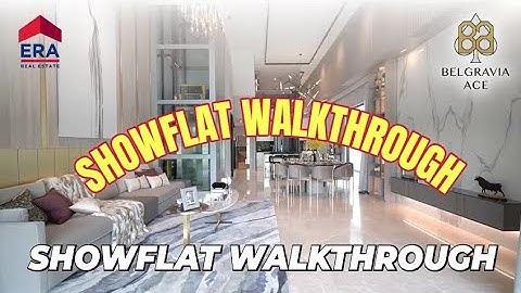 BELGRAVIA ACE | New Strata landed Cluster House Showflat  Walkthrough Video | Sales Hotline 90672388