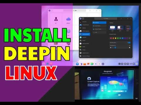 Install DEEPIN os by linux #LINUX #LINUXDESKTOP #LINUXOS #OS #deepin #deepinos