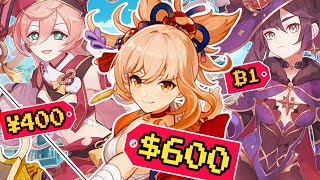 Spending $201 on Genshin Impact Without Playing It