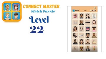 Connect Master Level 22 | Match Puzzle | Visual Logic Puzzle Gameplay 🧠✨