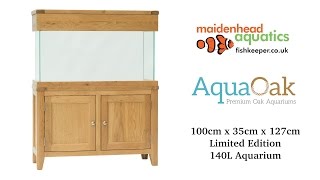 Aqua Oak 100cm 'Slim' Aquarium - Limited Edition